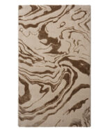 Aura Carpet | Marble Print Light Beige - Image 3