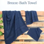 Breeze Bath Towel | Navy