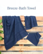 Breeze Bath Towel | Navy - Image 7